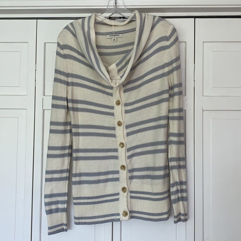 Button up sweater